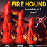 Fire Hound Silicone Dildo - Medium