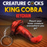 King Cobra Keychain