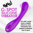 G-Spot Silicone Vibrator - Purple