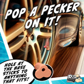 Snap-On Peckers - 4 Pack