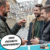 Nuts Keychain - Black