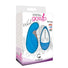 Whirl 4x Silicone Remote Vibe - Blue