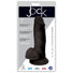 Jock 7 Inch Dildo with Balls - Black