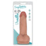 Easy Riders 6 Inch Dual Density Dildo With Balls - Light