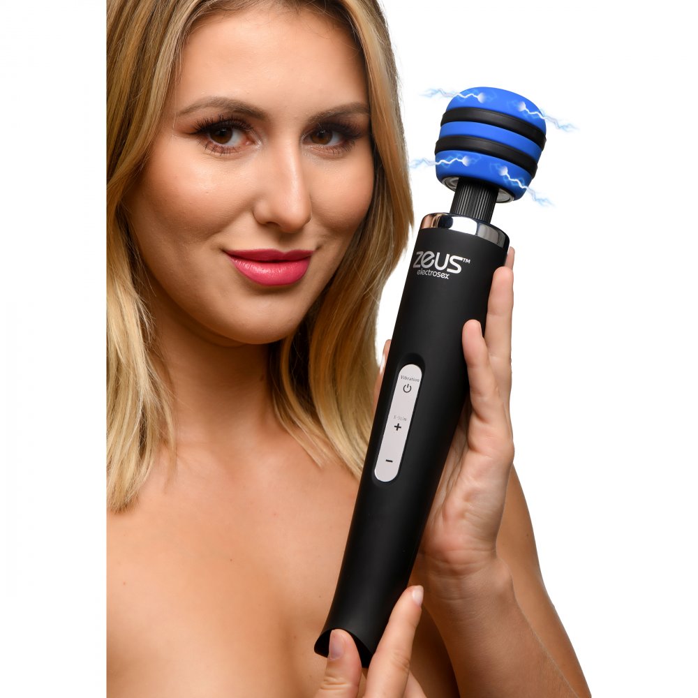 E-Stim Vibrating Wand Massager XR Brands E-Stim Vibrating Wand Massager XR Brands