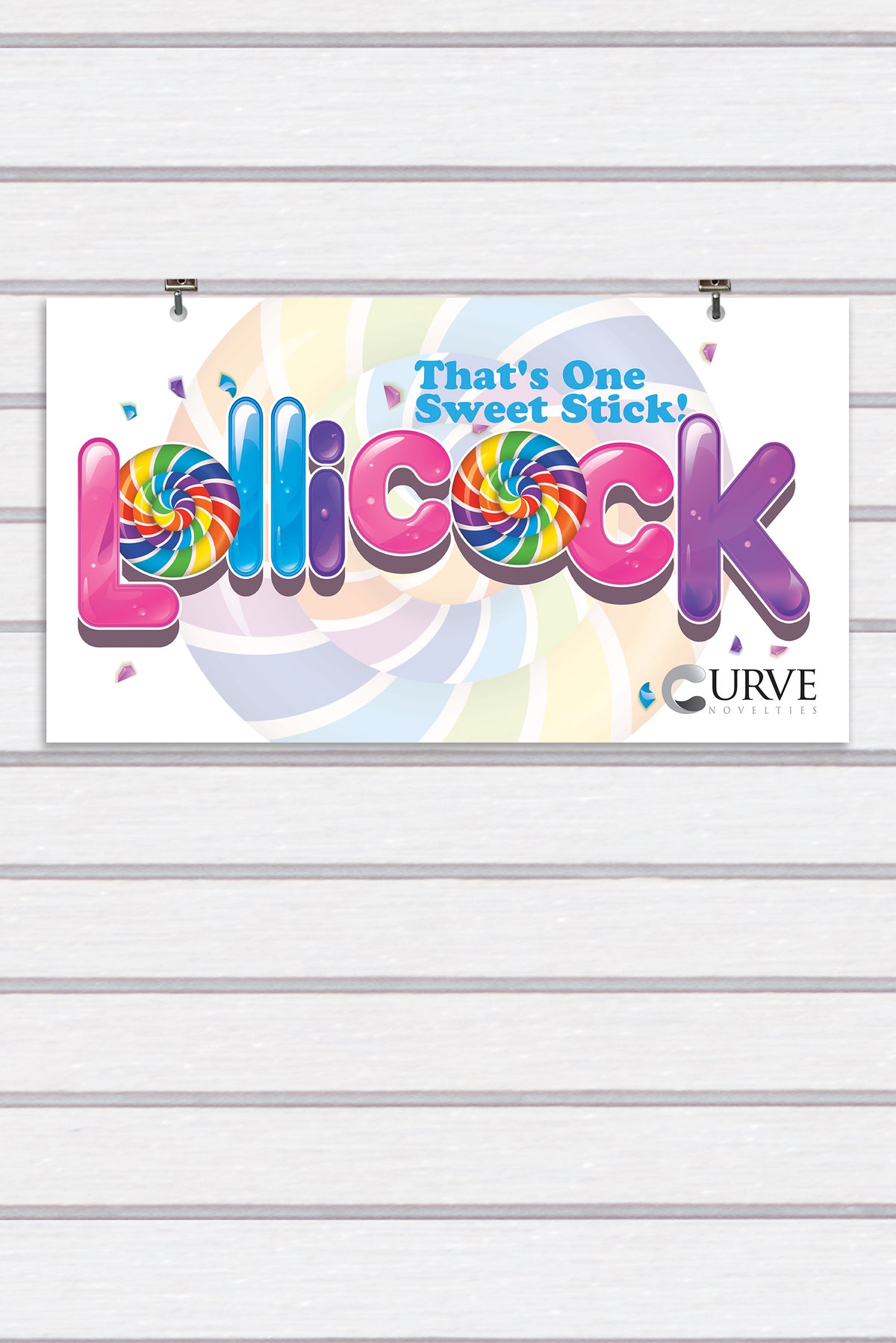 Lollicock Display Sign