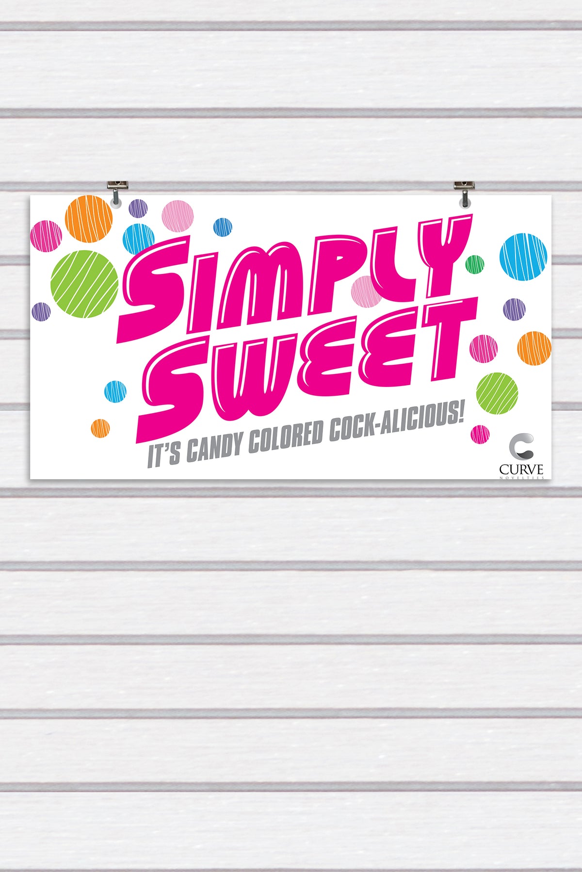 Simply Sweet Display Sign