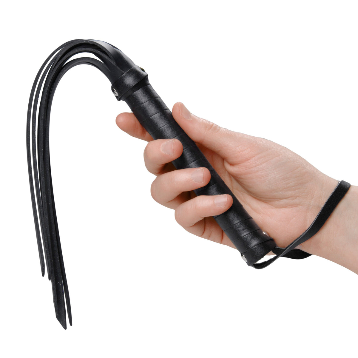 Rubber Strands Hand Whip
