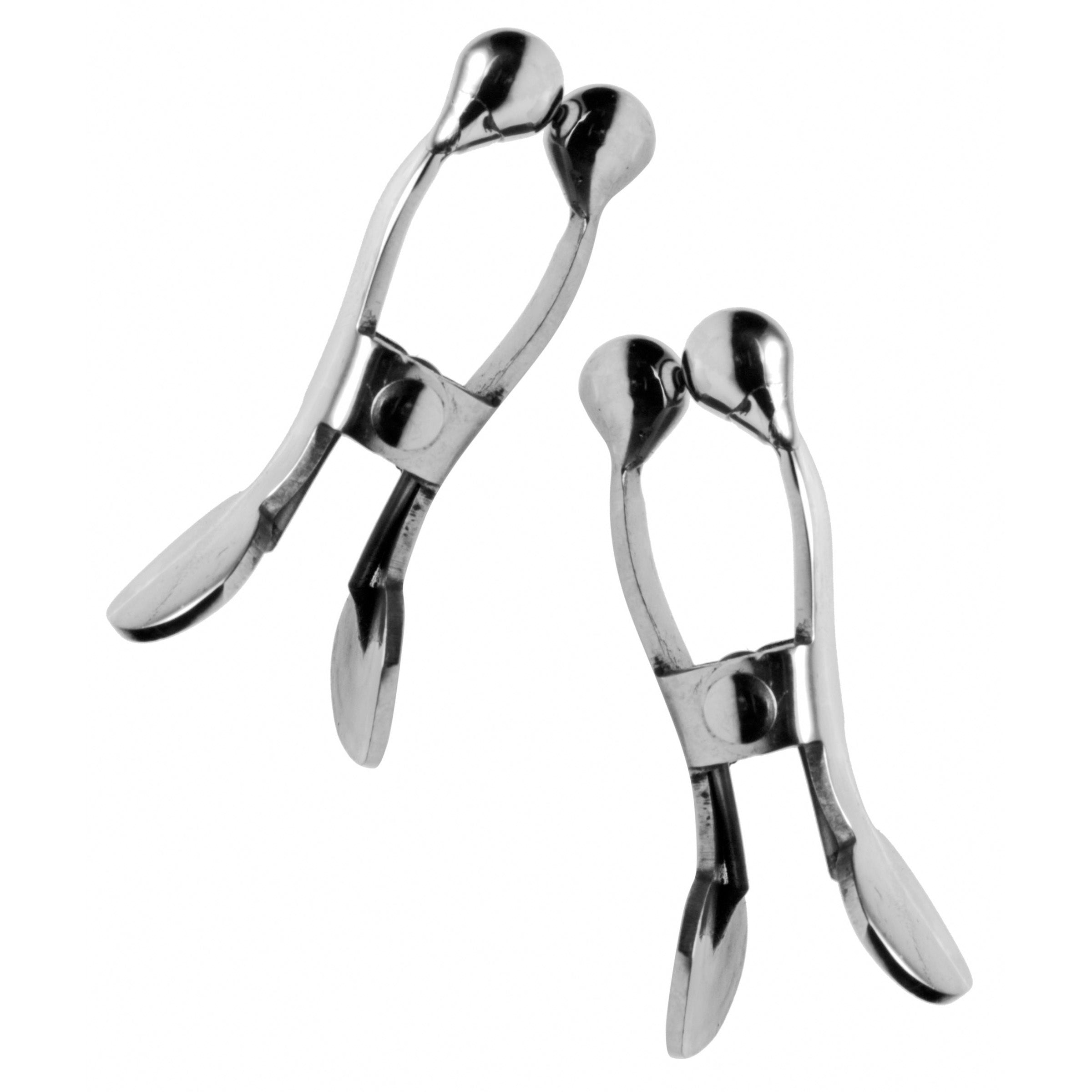 Stainless Steel Ball-Tipped Nipple Clamps – XR Brands