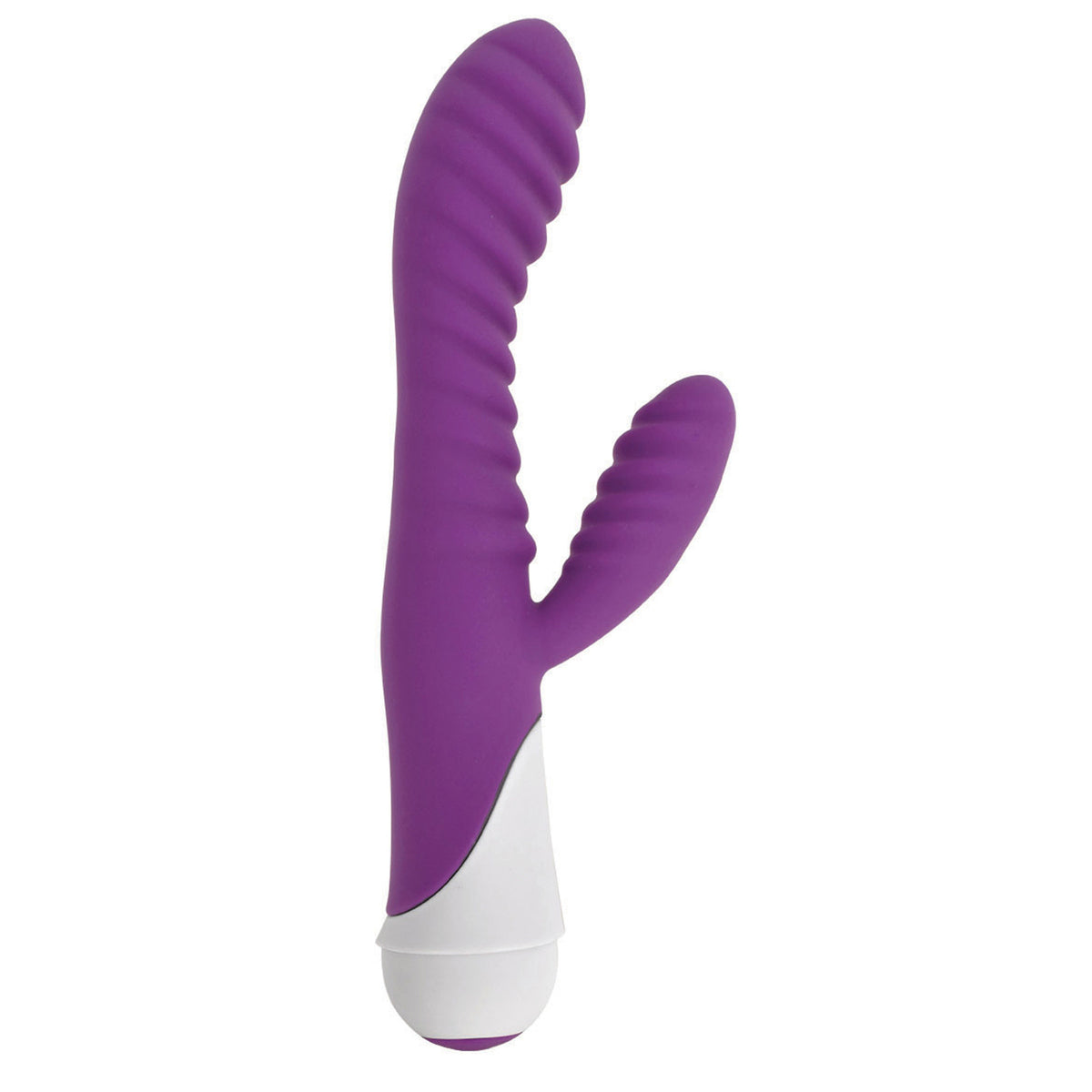 Celia 20x Ribbed Silicone Rabbit Vibe- Purple
