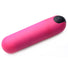 21X Vibrating Bullet with Remote Control - Pink
