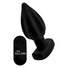 The Assterisk 10X Ribbed Silicone Vibrating Butt Plug