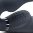 Ergo-Fit Twist Inflatable Vibrating Strapless Strap-on - Black