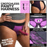 Lace Envy Crotchless Panty Harness - 3XL