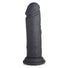 Power Player 28X Vibrating Silicone Dildo with Remote - Black