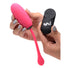 28X Remote Control Silicone Plush Egg - Pink