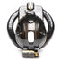 Double Lockdown Locking Customizable Chastity Cage - Black