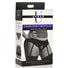 Laced Seductress L-XL Lace Crotchless Panty Harness w- Garter Straps