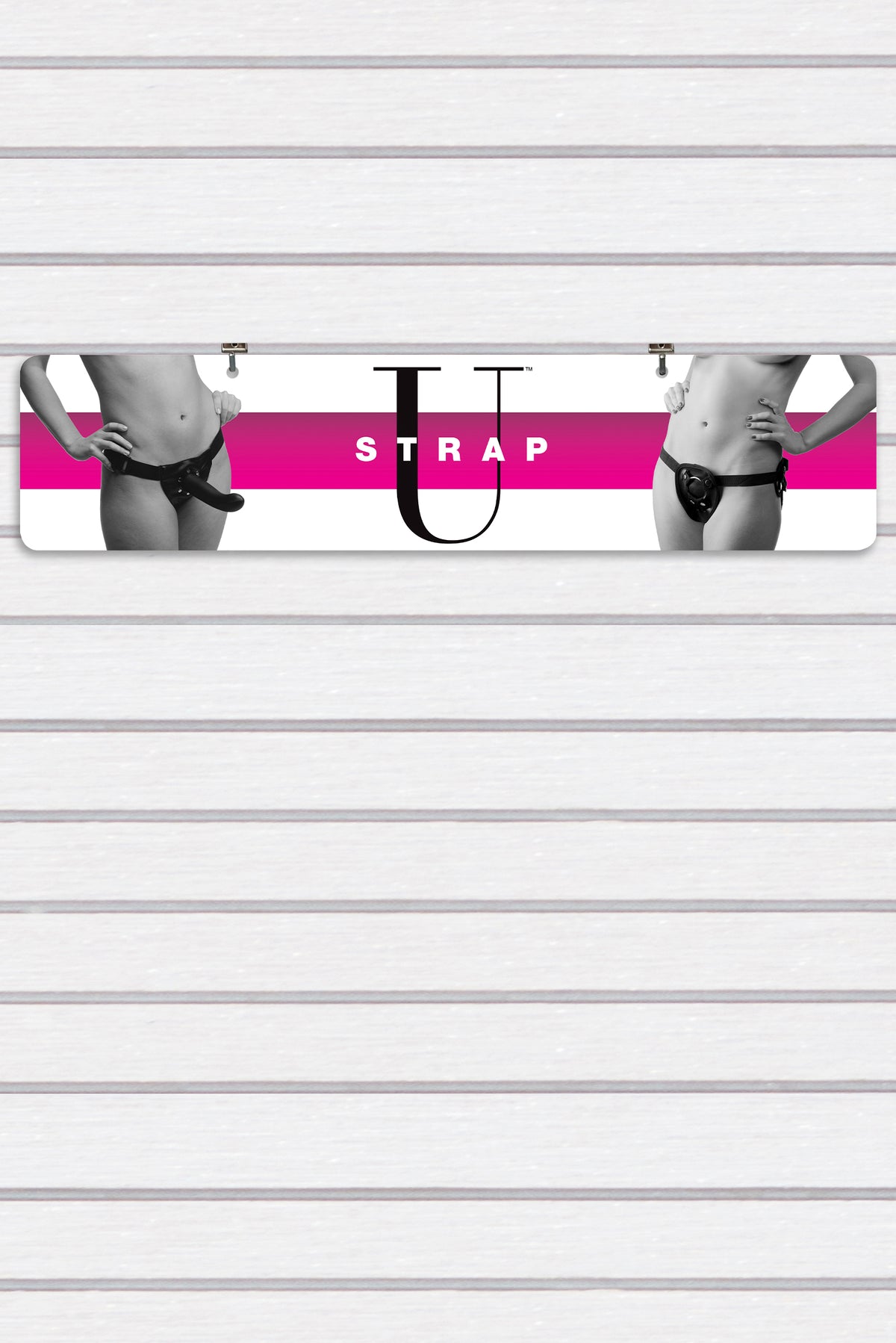 Strap U Display Sign
