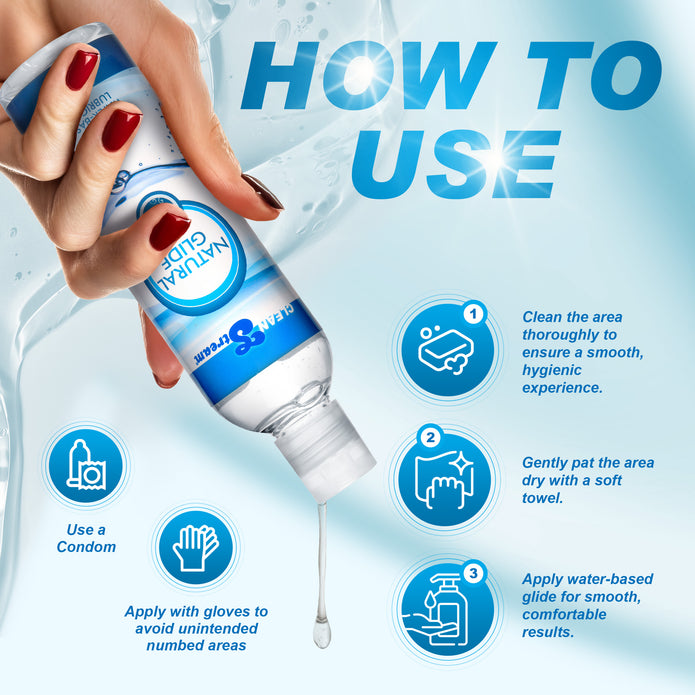 CleanStream Water-Based Anal Lube, 8 oz. XR Brands CleanStream Water-Based Anal Lube, 8 oz. XR Brands