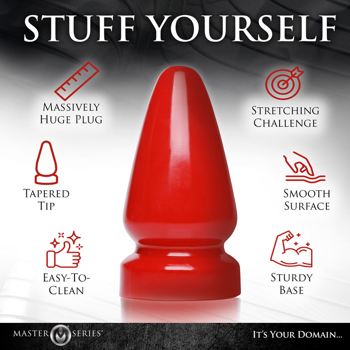 Anal Destructor Plug - Small XR Brands Anal Destructor Plug - Small XR Brands