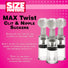 Max Twist Clit and Nipple Triple Sucker Set