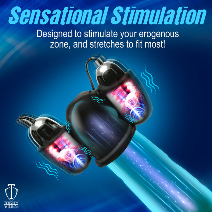 Multi Speed Vibrating Penis Head Teaser XR Brands Multi Speed Vibrating Penis Head Teaser XR Brands