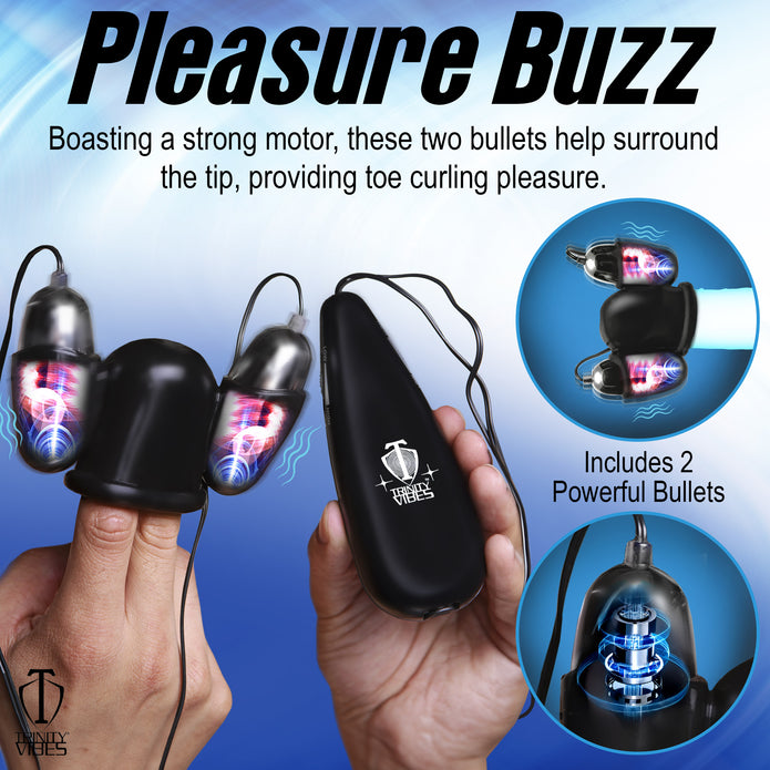 Multi Speed Vibrating Penis Head Teaser XR Brands Multi Speed Vibrating Penis Head Teaser XR Brands
