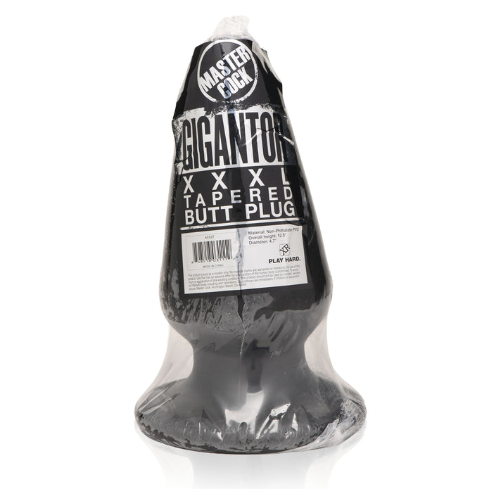 Gigantor XXXL Tapered Butt Plug XR Brands Gigantor XXXL Tapered Butt Plug XR Brands