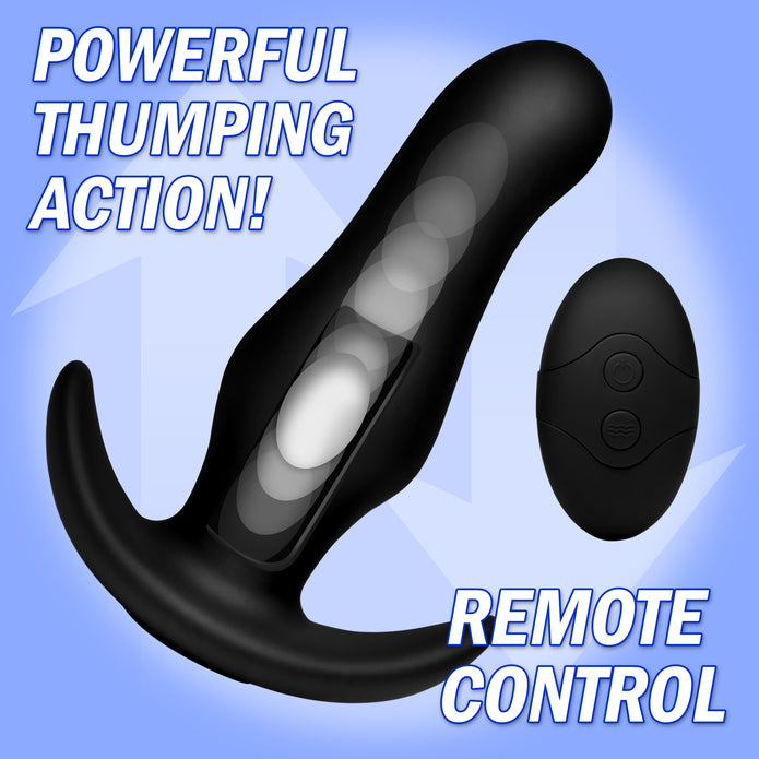 Kinetic Thumping 7X Prostate Anal Plug XR Brands Kinetic Thumping 7X Prostate Anal Plug XR Brands