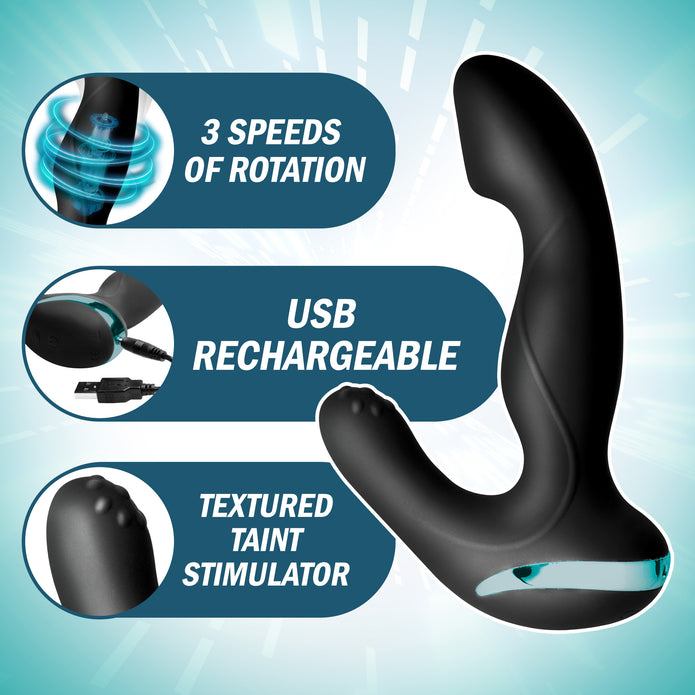 Mega Maverick 10X Rotating Vibrating Prostate Stimulator XR Brands Mega Maverick 10X Rotating Vibrating Prostate Stimulator XR Brands