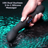 10X Dual Duchess 2-in-1 Silicone Massager - Black
