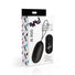 21X XL Silicone Vibrating Egg - Black