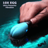 10X Silicone Vibrating Egg - Blue