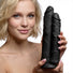 Double Stuffer 10" Double Pecker Dildo - Black