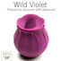 Bloomgasm Wild Violet Licking Silicone Stimulator