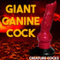 Hell-Hound Canine Penis Silicone Dildo