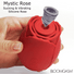 Mystic Rose Sucking & Vibrating Silicone Rose