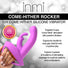 10X Come-Hither Rocker Come Hither Silicone Vibrator