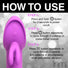 10X Come-Hither Rocker Come Hither Silicone Vibrator