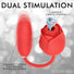 Romping Rose 10X Suction Rose & Thrusting Vibrator