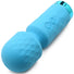 10X Mini Silicone Wand - Blue