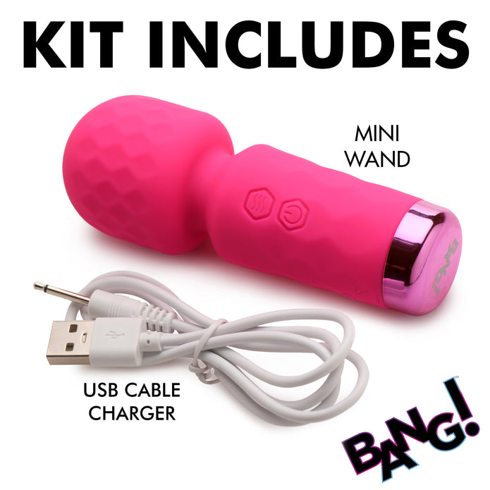10X Mini Silicone Wand - Pink XR Brands 10X Mini Silicone Wand - Pink XR Brands