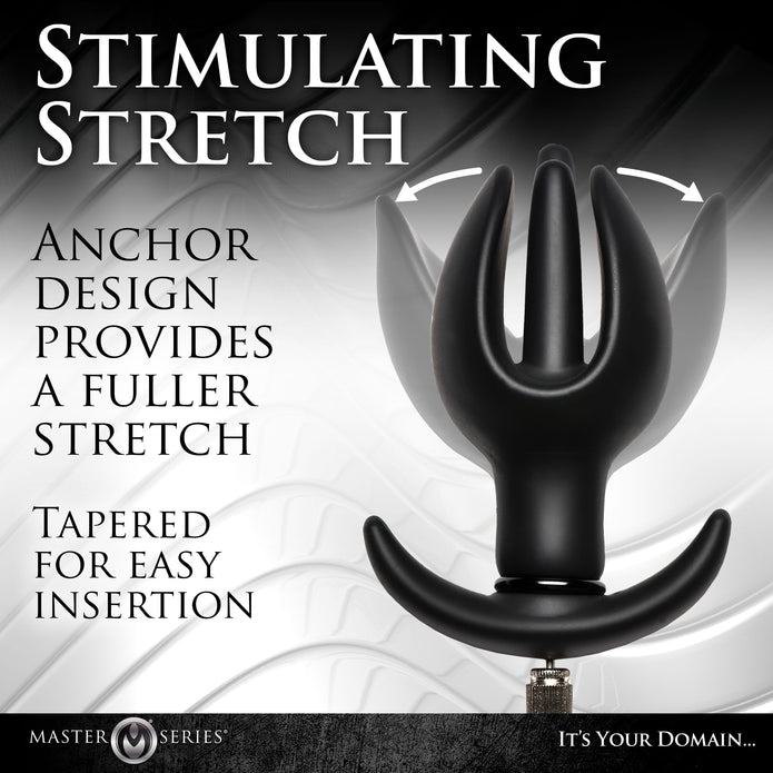 Ass Bound Anchor Inflatable Silicone Anal Plug XR Brands Ass Bound Anchor Inflatable Silicone Anal Plug XR Brands
