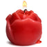 Flaming Rose Rose Drip Candle