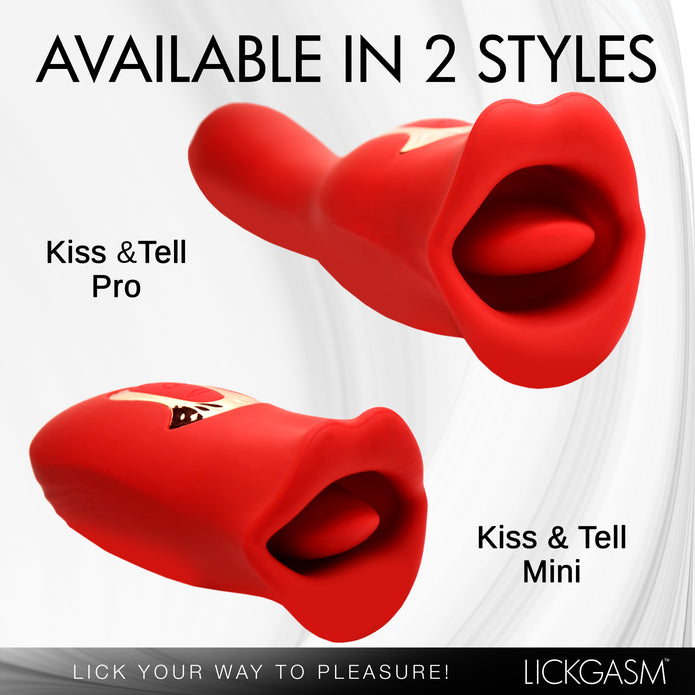 Lickgasm Kiss & Tell Pro Dual-Ended Kissing Vibrator