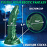 Cockness Monster Lake Creature Silicone Dildo