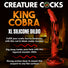 King Cobra - X-Large 18" Long Silicone Dong