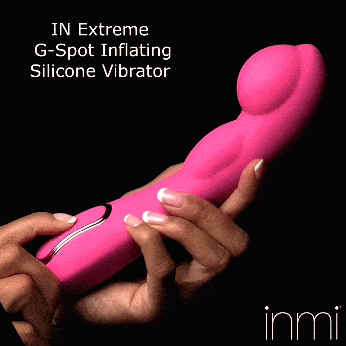 Extreme-G Inflating G-Spot Silicone Vibrator – XR Brands