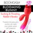 Blooming Bunny Sucking & Thrusting Silicone Rabbit Vibrator